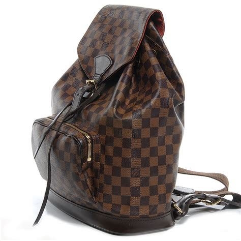 louis vuitton damier ebene montsouris backpack|Louis Vuitton damier duffle bag.